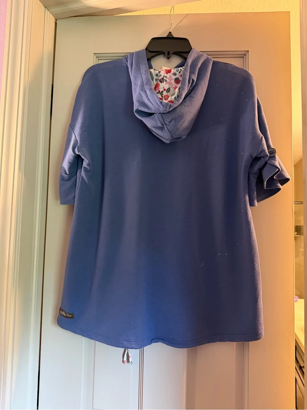 Matilda Jane Women’s Hooded Top and Capri Set in Blue